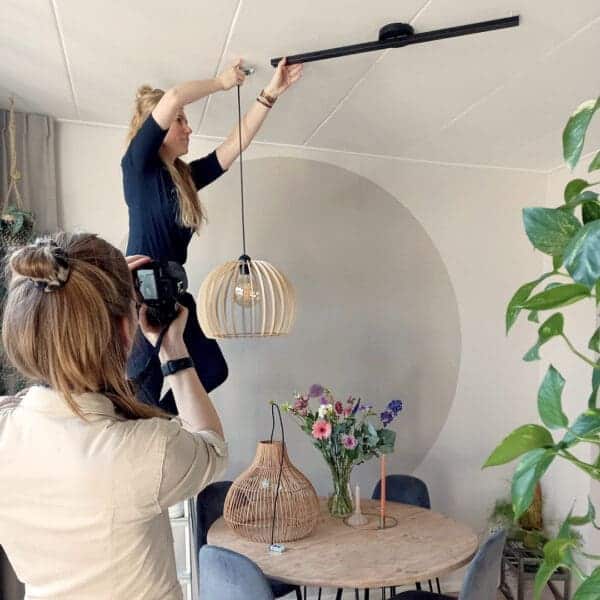 How to attach a lamp to the Lightswing®